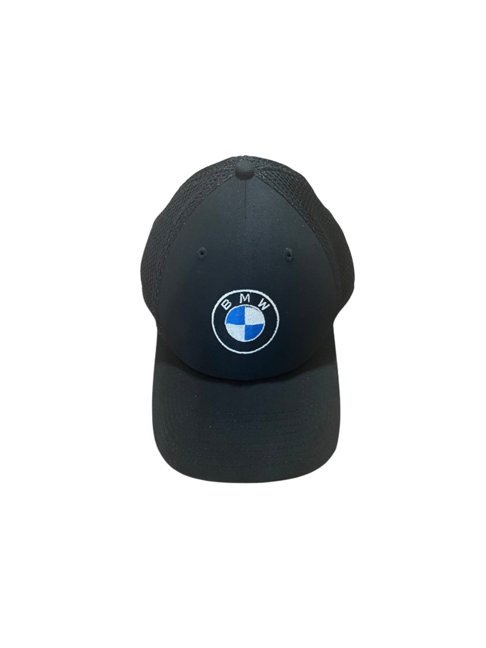 BMW Black Baseball Cap with Blue & White Roundel